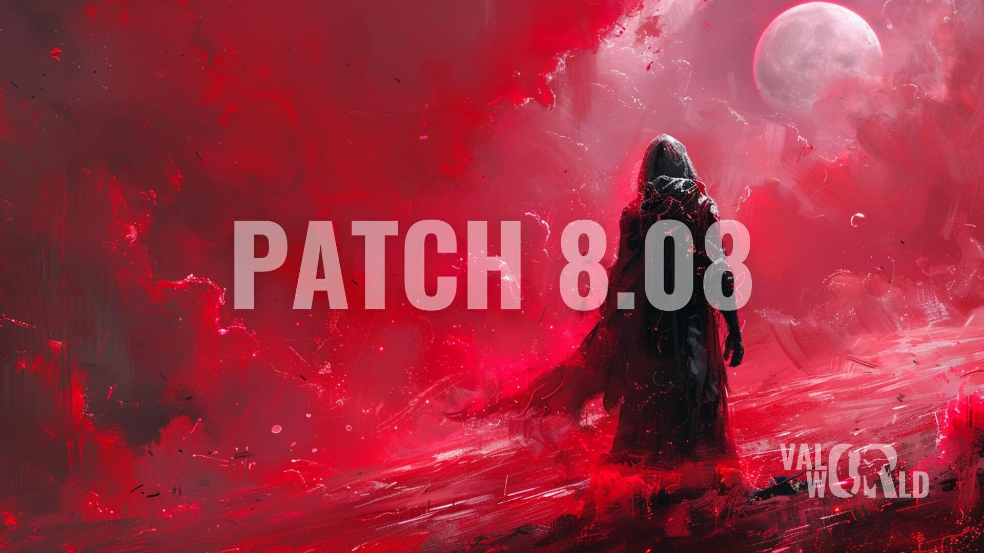 Обновление (patch) VALORANT 8.08